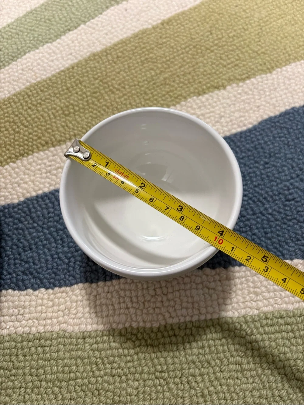 Le Creuset White Stoneware Mug & Rice Bowl Set